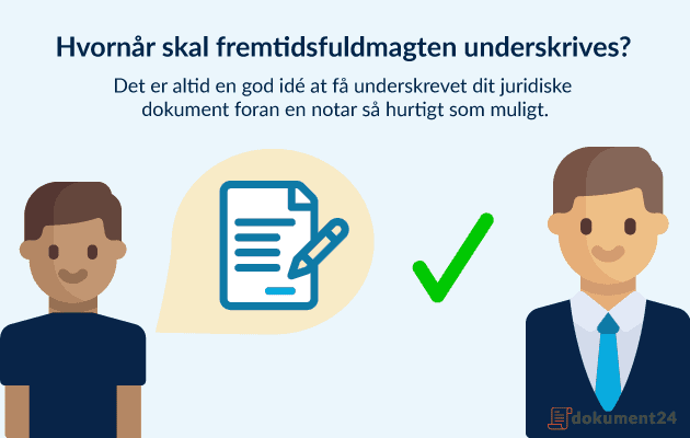 Underskrive Fremtidsfuldmagt Hos Notar | Al Information